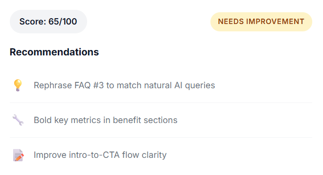 AEO Strategy Ideas