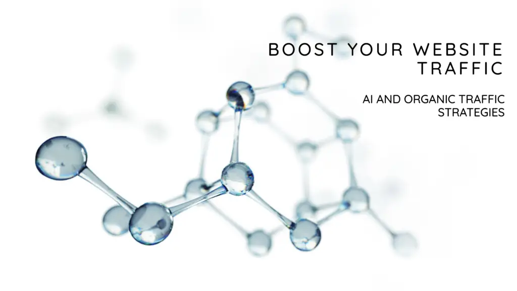 Boosting organic seo traffic with AI