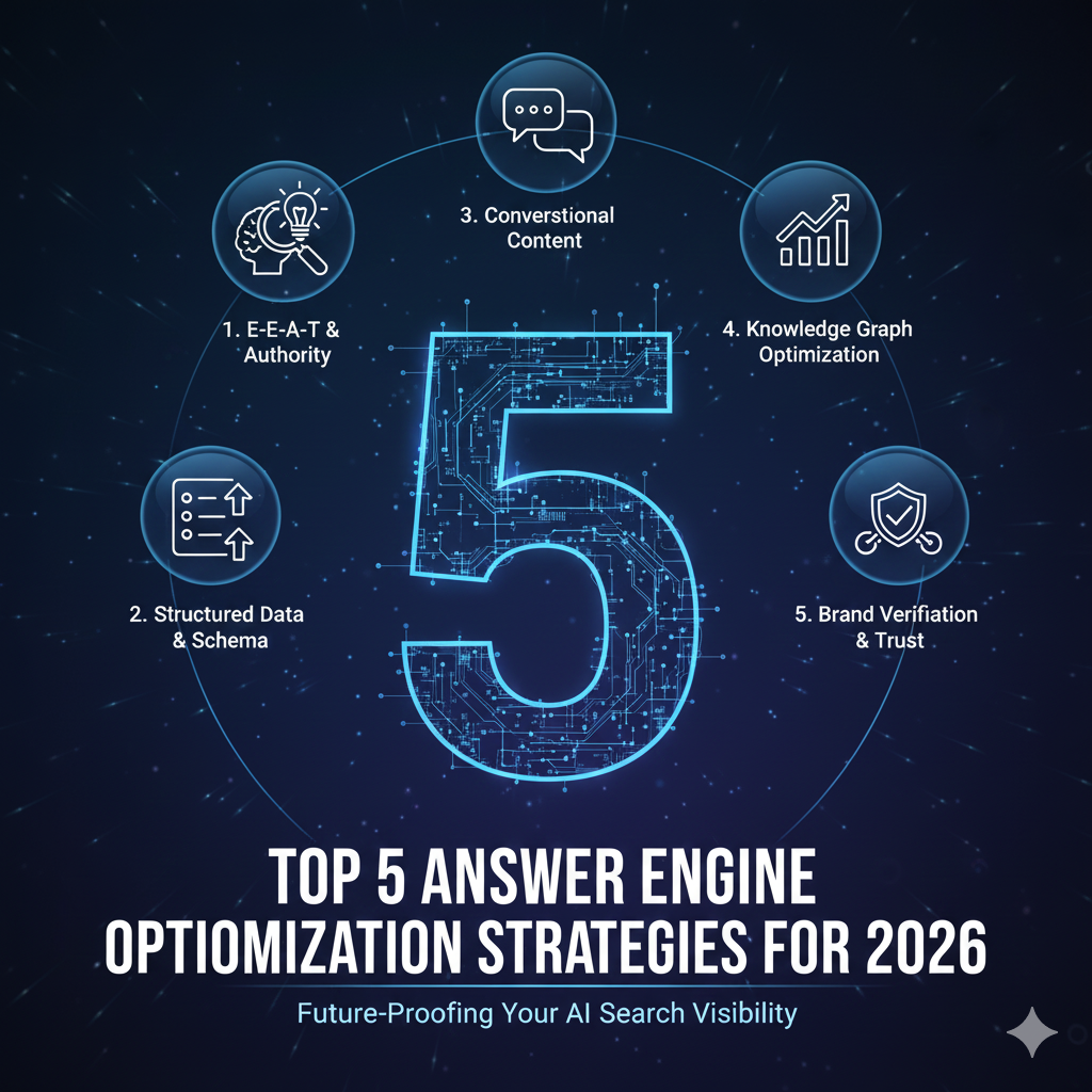 Top 5 Answer Engine Optimization Strategies for 2026