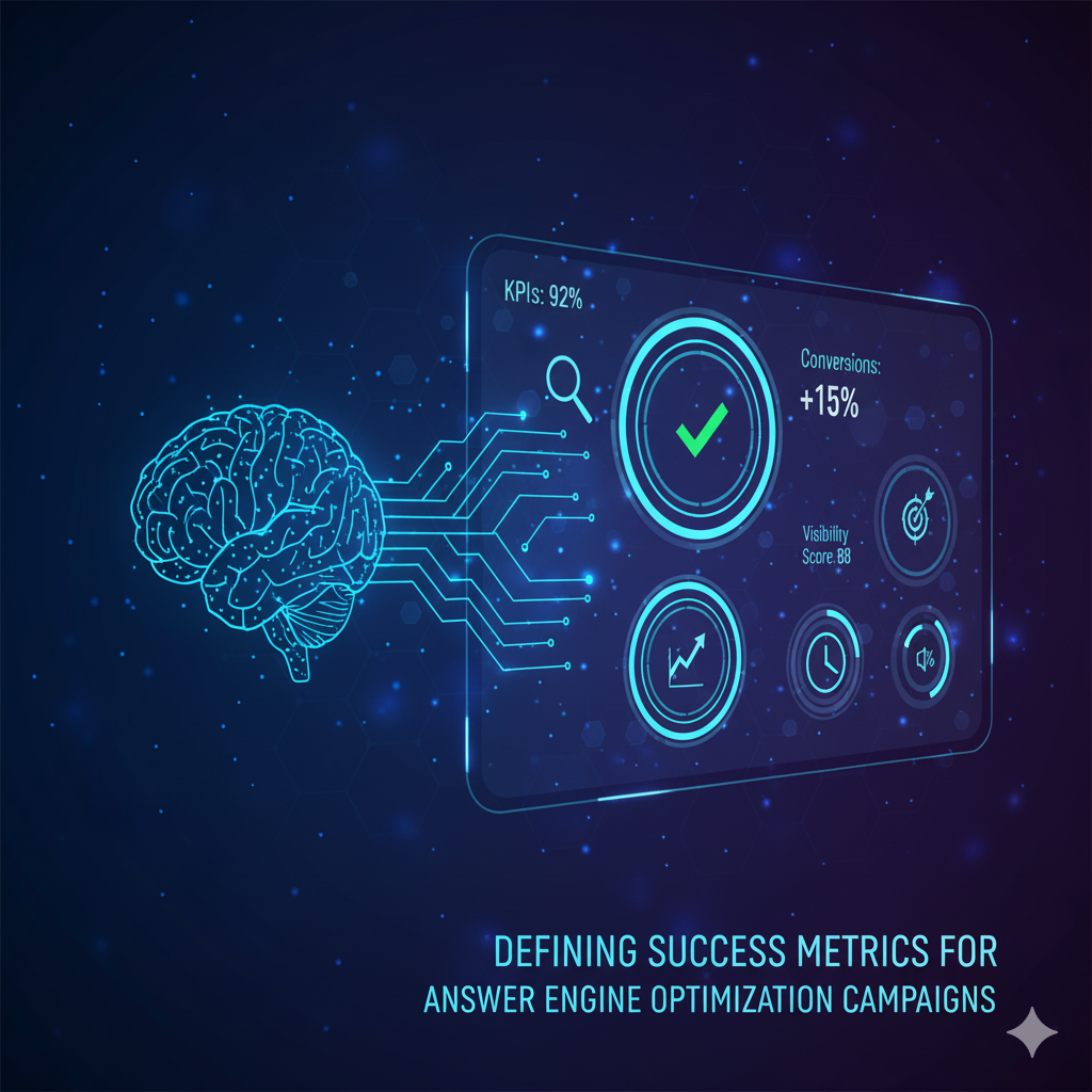 Defining Success Metrics for Answer Engine Optimization Campaigns