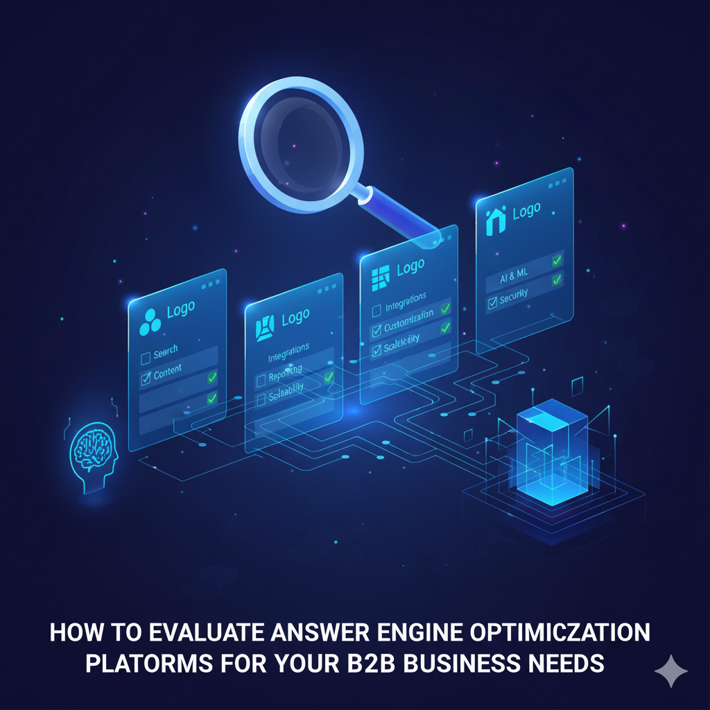 How to Evaluate Answer Engine Optimization Platforms for Your B2B Business Needs