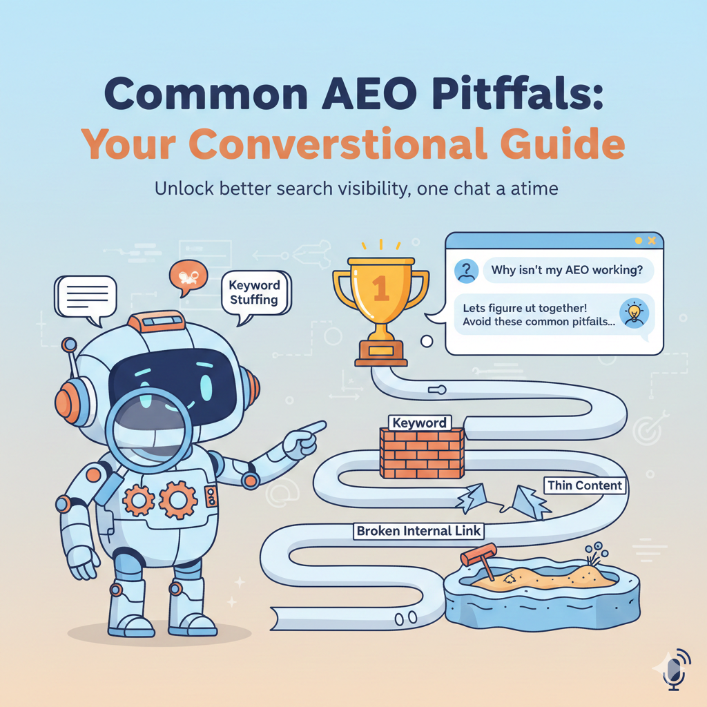 Common Answer Engine Optimization (AEO) Pitfalls: Your Conversational Guide